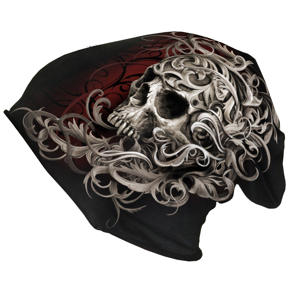 SPIRAL - SKULL SHOULDER WRAP - LIGHT COTTON BEANIES