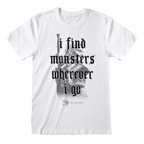 THE WITCHER - ICH FINDE MONSTER - T-SHIRT