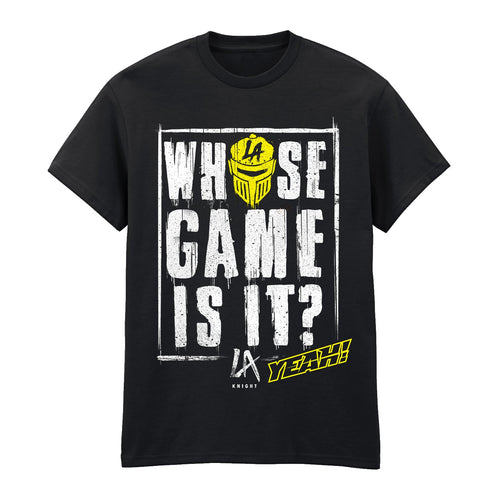 WWE - LA KNIGHT - WHOSE GAME IS IT - T-SHIRT