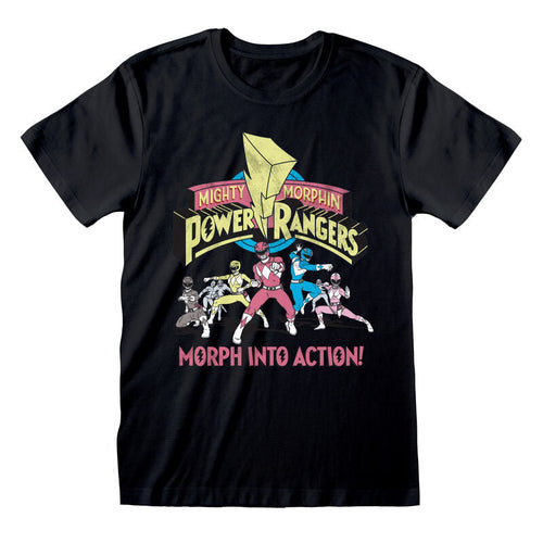 POWER RANGERS - MORPH INTO ACTION - T-SHIRT