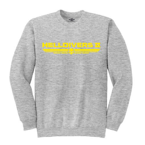 HELLDIVERS 2 - GELBES LOGO - SWEATSHIRT