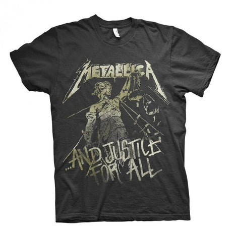 METALLICA - BLACK JUSTICE VINTAGE - T-SHIRT