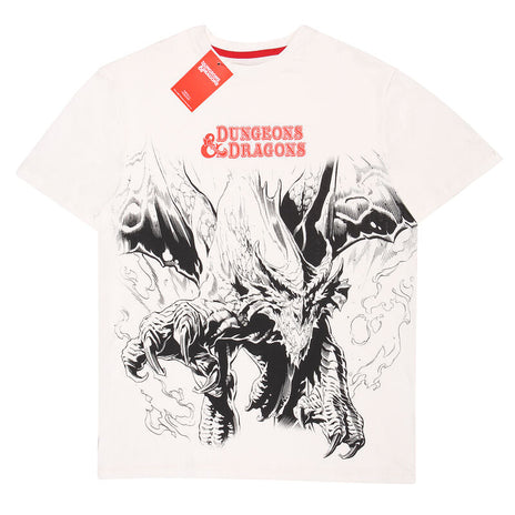 DUNGEONS AND DRAGONS - DRACHE ÜBERGROSSER DRUCK - T-SHIRT