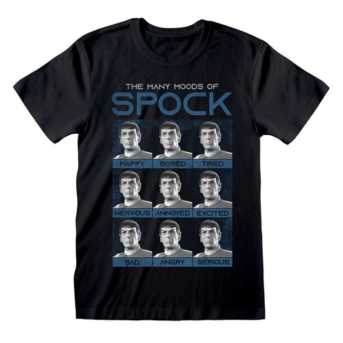 STAR TREK - VIELE STIMMUNGEN VON SPOCK - T-SHIRT