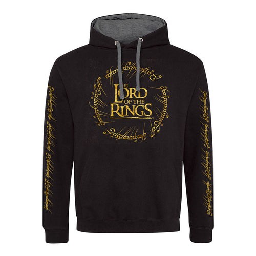 DER HERR DER RINGE - GOLDFOLIENLOGO - PULLOVER HOODIE