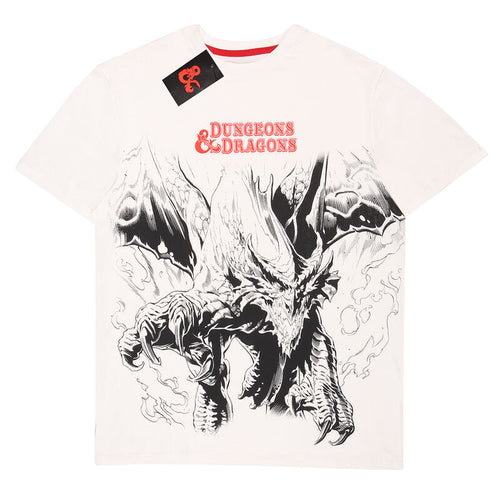 DUNGEONS AND DRAGONS - DRACHE ÜBERGROSSER DRUCK - T-SHIRT