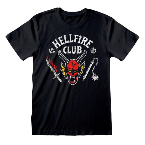 STRANGER THINGS - HELLFIRE CLUB LOGO - T-SHIRT