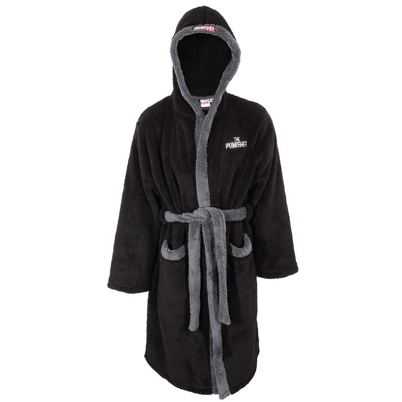 Marvel Universe - Punisher Dressing Gown - Dressing Gown Black