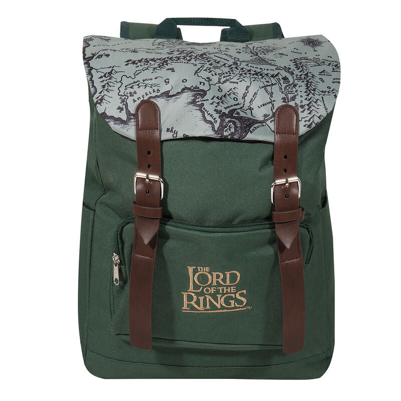 Lord Of The Rings - Middle Earth ( Green Backpack) One Size - Back Pack