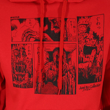 JUNJI-ITO - SCHMELZEN - KAPUZENPULLOVER