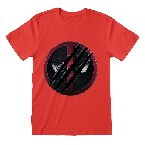 DEADPOOL - DEADPOOL UND WOLVERINE SCHRÄGSTRICH LOGO - T-SHIRT