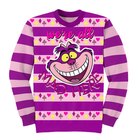 ALICE IN WONDERLAND - ALL MAD HERE - JUMPER