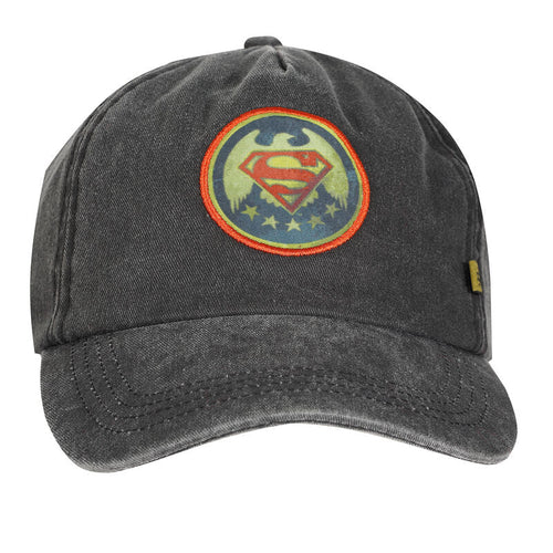 SUPERMAN - VINTAGE WASH - BASEBALLCAP