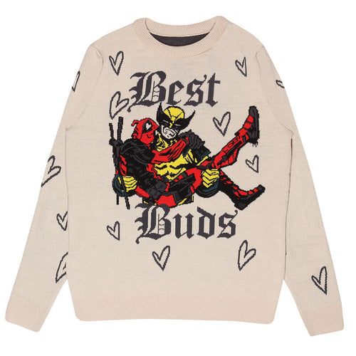 DEADPOOL UND WOLVERINE - FAIRISLE - PULLOVER