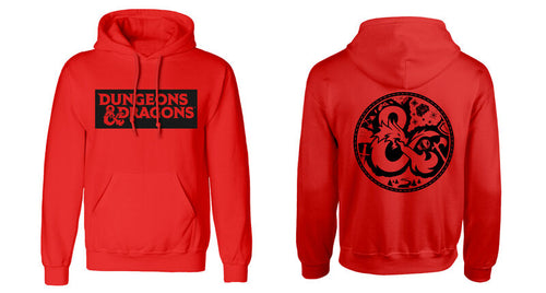 DUNGEONS AND DRAGONS - LOGO - HOODIE