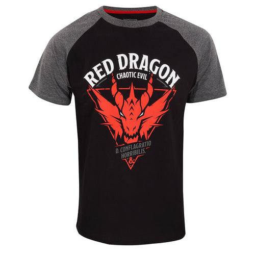 DUNGEONS AND DRAGONS - ROTER DRACHE - T-SHIRT