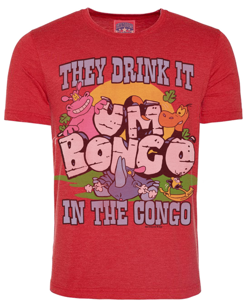 FAMOUS FOREVER - UM BONGO - THEY DRINK IT IN THE CONGO - T-SHIRT