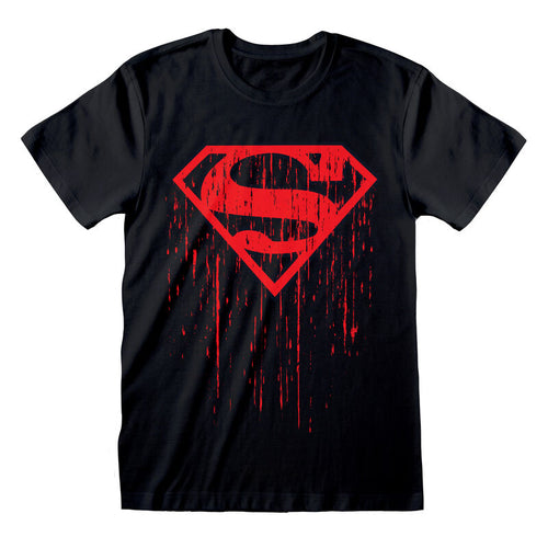 SUPERMAN - TROPFENDES SYMBOL - T-SHIRT