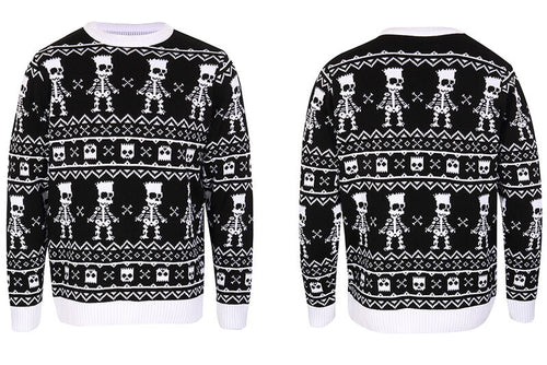 THE SIMPSONS - BART SKELETON REPEAT - JUMPER