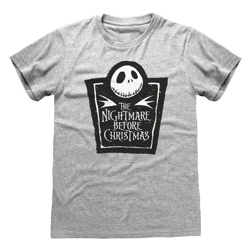 THE NIGHTMARE BEFORE CHRISTMAS - BOX LOGO - T-SHIRT