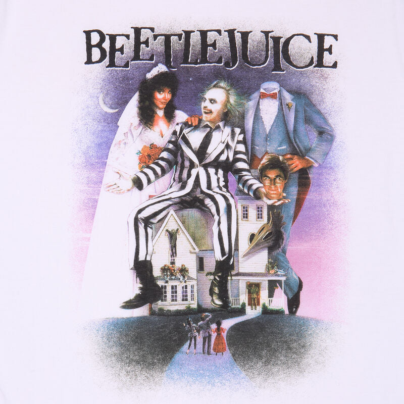 Beetlejuice - Poster White - T-Shirt