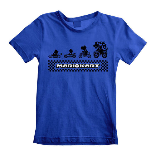 SUPER MARIO KART - SILHOUETTEN - T-SHIRT