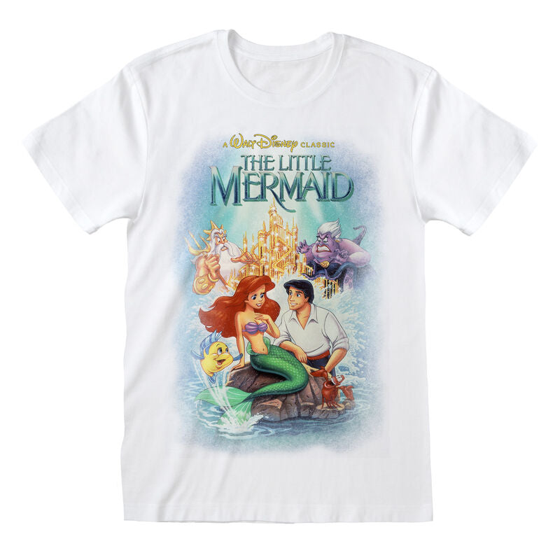Disney Little Mermaid - Classic Poster - T-Shirt White