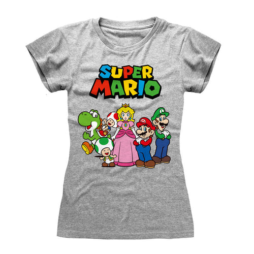 SUPER MARIO - VINTAGE GRUPPE - T-SHIRT