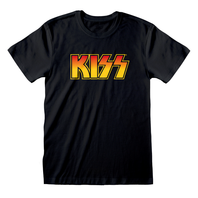 KISS - Logo (unisex) - T-Shirt Black