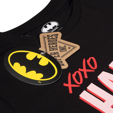 BATMAN - HARLEY QUINN JUMBO TEXT - VESTITO T-SHIRT