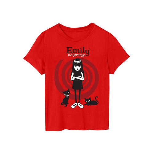 EMILY THE STRANGE - WIRBEL - T-SHIRT