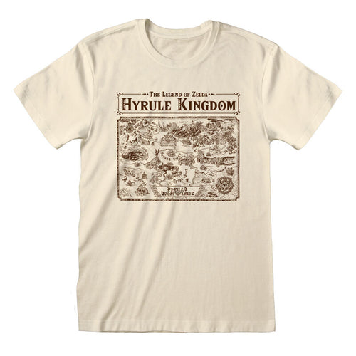 LEGEND OF ZELDA - KARTE VON HYRULE - T-SHIRT