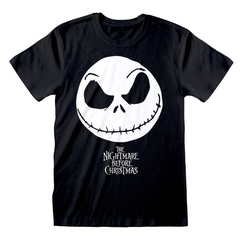 THE NIGHTMARE BEFORE CHRISTMAS - JACK FACE & LOGO - T-SHIRT