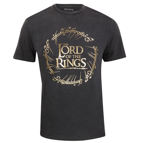 LORD OF THE RINGS - GOLDFOLIENLOGO - T-SHIRT