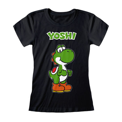 SUPER MARIO - YOSHI NAMENSSCHILD - T-SHIRT