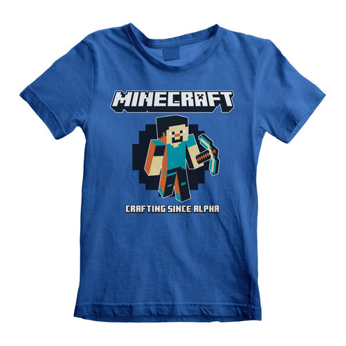 MINECRAFT - BASTELN SEIT ALPHA - KINDER-T-SHIRT